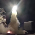 The U.S. military fired a torrent of rockets into Syria early Friday morning in retaliation for the chemical weapons.